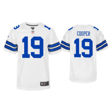 Youth Dallas Cowboys #19 Amari Cooper White Game Jersey