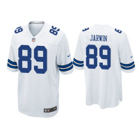 Men Dallas Cowboys #89 Blake Jarwin White Game Jersey