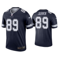 Men Dallas Cowboys #89 Blake Jarwin Navy Legend Jersey