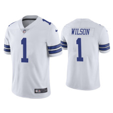 Men Dallas Cowboys #1 Cedrick Wilson Vapor Limited White Jersey