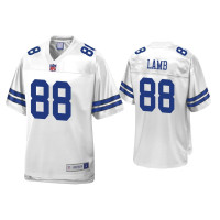 Men Dallas Cowboys #88 CeeDee Lamb White Pro Line Jersey