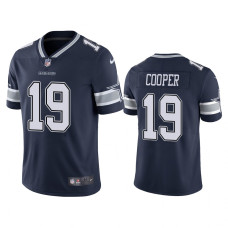 Men Dallas Cowboys #19 Nike Amari Cooper Navy Color Rush Limited Jersey