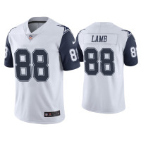 Men Dallas Cowboys #88 Color Rush Limited CeeDee Lamb White Jersey