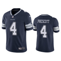 Men Dallas Cowboys #4 Nike Dak Prescott Navy Color Rush Limited Jersey