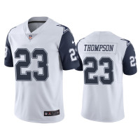 Men Dallas Cowboys #23 Color Rush Limited Darian Thompson White Jersey