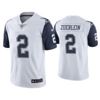 Men Dallas Cowboys #2 Color Rush Limited Greg Zuerlein White Jersey