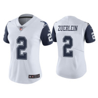 Men Dallas Cowboys #2 Color Rush Limited Greg Zuerlein White Jersey