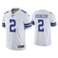 Men Dallas Cowboys #2 Greg Zuerlein Vapor Limited White Jersey