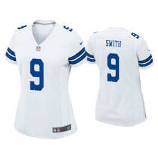 Women Dallas Cowboys #9 Jaylon Smith White Game Jersey