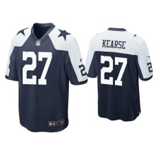 Men Dallas Cowboys #27 Jayron Kearse Navy Alternate Game Jersey