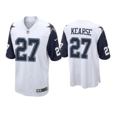 Men Dallas Cowboys #27 Jayron Kearse White Alternate Game Jersey