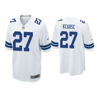 Men Dallas Cowboys #27 Jayron Kearse White Game Jersey