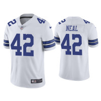 Men Dallas Cowboys #42 Keanu Neal Vapor Limited White Jersey