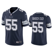 Men Dallas Cowboys #55 Nike Leighton Vander Esch Navy Color Rush Limited Jersey