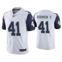 Men Dallas Cowboys #41 Color Rush Limited Reggie Robinson II White Jersey