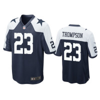 Men Dallas Cowboys #23 Darian Thompson Navy Alternate Game Jersey