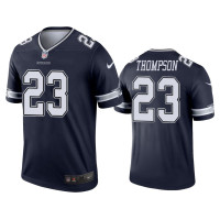 Men Dallas Cowboys #23 Darian Thompson Navy Legend Jersey