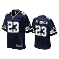 Men Dallas Cowboys #23 Darian Thompson Navy Pro Line Jersey