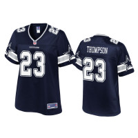 Women Dallas Cowboys #23 Darian Thompson Navy Pro Line Jersey