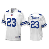 Men Dallas Cowboys #23 Darian Thompson White Pro Line Jersey