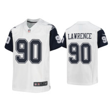 Youth Dallas Cowboys #90 DeMarcus Lawrence White Alternate Game Jersey