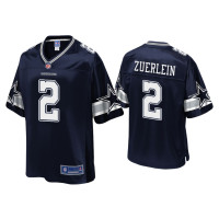 Men Dallas Cowboys #2 Greg Zuerlein Navy Pro Line Jersey