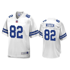 Men Dallas Cowboys #82 Jason Witten White Pro Line Jersey