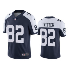 Men Dallas Cowboys #82 Vapor Untouchable Limited Jason Witten Navy Jersey