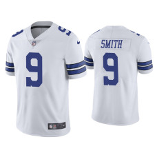 Men Dallas Cowboys #9 Jaylon Smith Vapor Limited White Jersey