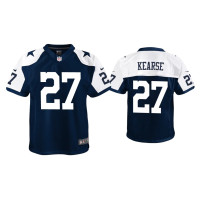 Youth Dallas Cowboys #27 Jayron Kearse Navy Alternate Game Jersey