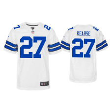 Youth Dallas Cowboys #27 Jayron Kearse White Game Jersey