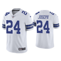 Men Dallas Cowboys #24 Kelvin Joseph Vapor Limited White Jersey