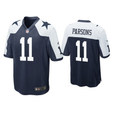 Men Dallas Cowboys #11 Micah Parsons Navy Alternate Game Jersey