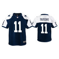 Youth Dallas Cowboys #11 Micah Parsons Navy Alternate Game Jersey