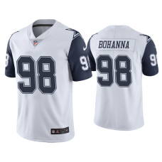 Men Dallas Cowboys #98 Color Rush Limited Quinton Bohanna White Jersey