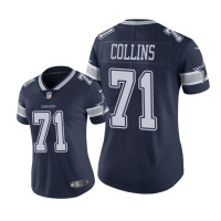 Women Dallas Cowboys #71 Navy La'el Collins Nike Game Jersey