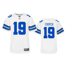 Youth Dallas Cowboys #19 White Amari Cooper Nike Game Jersey