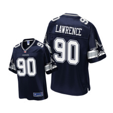 Youth Dallas Cowboys #90 Navy DeMarcus Lawrence Pro Line Jersey