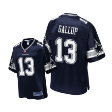 Youth Dallas Cowboys #13 Navy Michael Gallup Pro Line Jersey