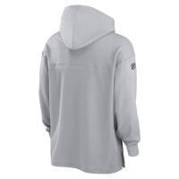 Dallas Cowboys Nike 2023 Sideline Lightweight Performance Hooded Top - Silver