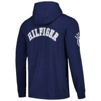 Dallas Cowboys Tommy Hilfiger Morgan Long Sleeve Hoodie T-Shirt - Navy