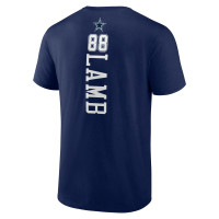 CeeDee Lamb Dallas Cowboys Fanatics Branded Playmaker T-Shirt - Navy