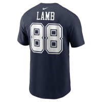 CeeDee Lamb Dallas Cowboys Nike  Player Name & Number T-Shirt -  Navy