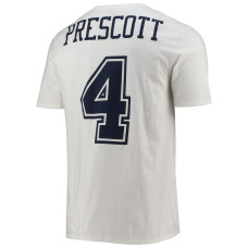 Dak Prescott Dallas Cowboys Nike Player Pride Color Rush Name & Number T-Shirt - White