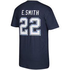 Dallas Cowboys Emmitt Smith Mitchell & Ness Retired Player Name & Number T-Shirt - Navy