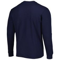 Dallas Cowboys Maverick Thermal Henley Long Sleeve T-Shirt - Navy