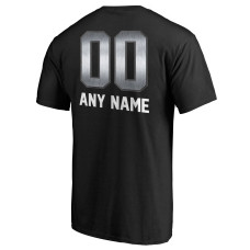 Dallas Cowboys NFL Pro Line by Fanatics Branded Personalized Midnight Mascot T-Shirt - Black