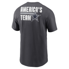 Dallas Cowboys Nike Blitz Essential T-Shirt - Anthracite