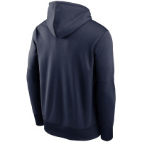 Dallas Cowboys Nike Fan Gear Wordmark Performance Pullover Hoodie - Navy