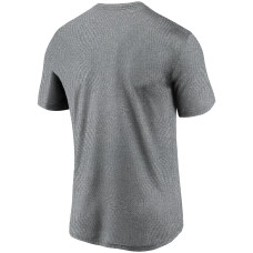 Dallas Cowboys Nike Logo Essential Legend Performance T-Shirt - Heathered Charcoal